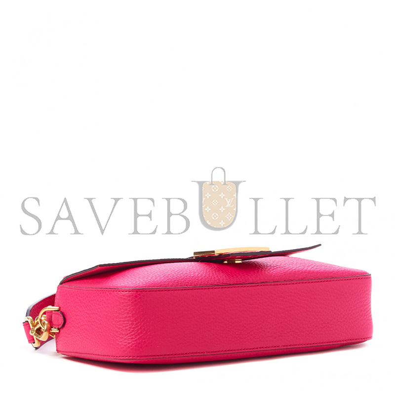 FENDI CUOIO ROMANO SELLERIA BAGUETTE FUXIA (32*18*6cm)