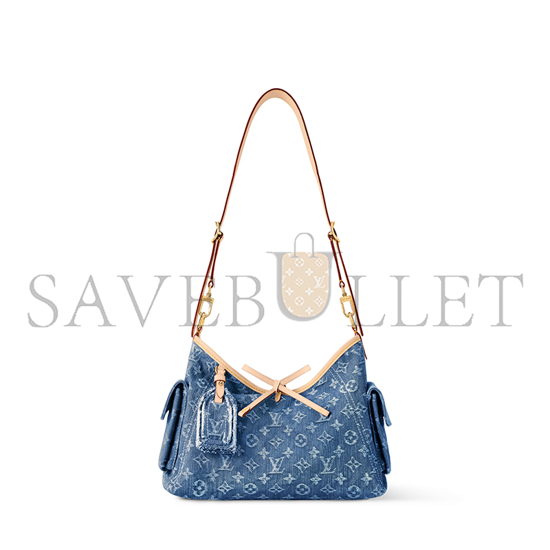 LOUIS VUITTON DENIM CARRYALL CARGO PM M28287 (33.5*23*15cm)