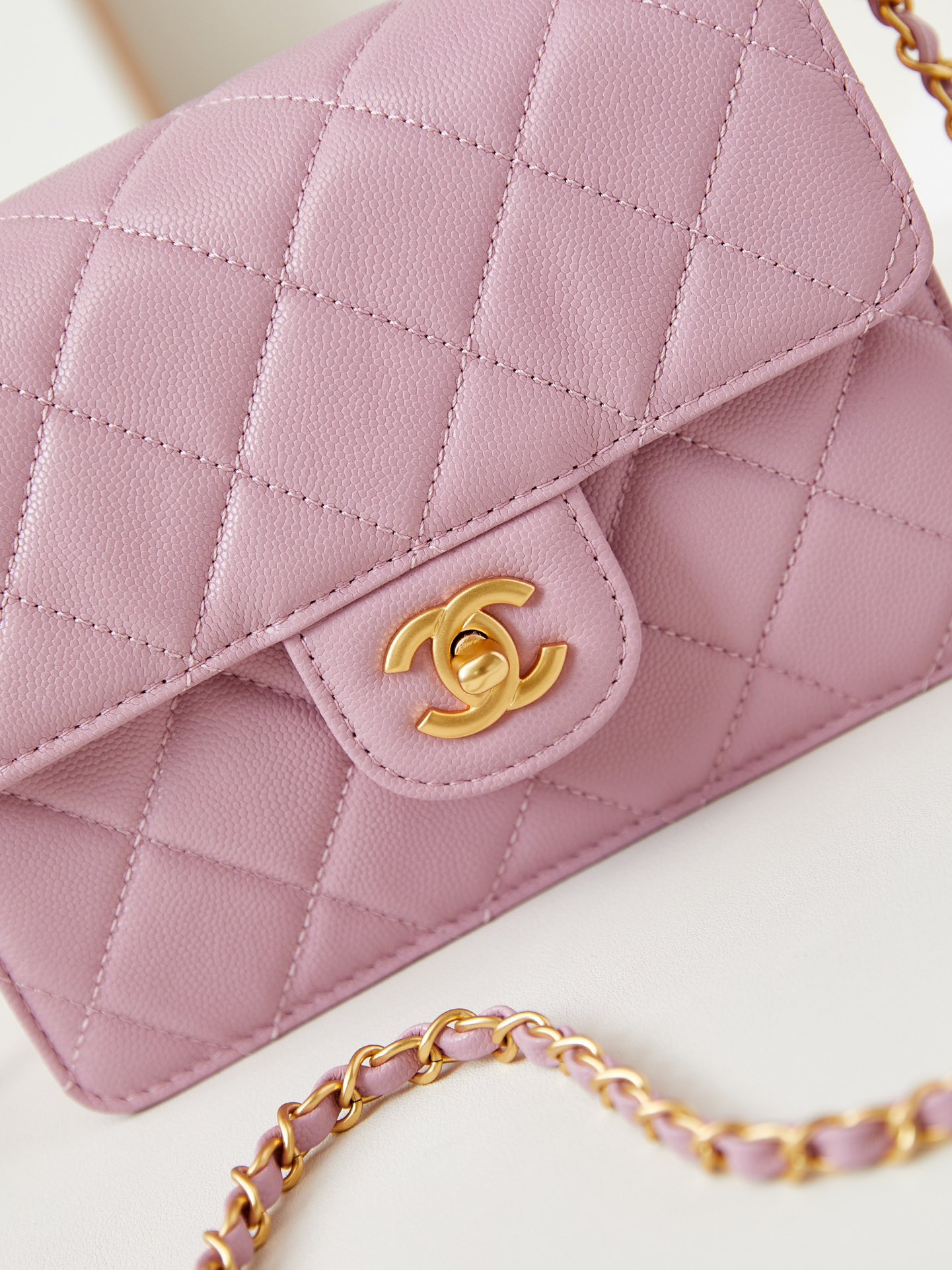 TOP CHANEL Handle Flab Bag 15x20x4cm/16x23x5cm - 3 Color