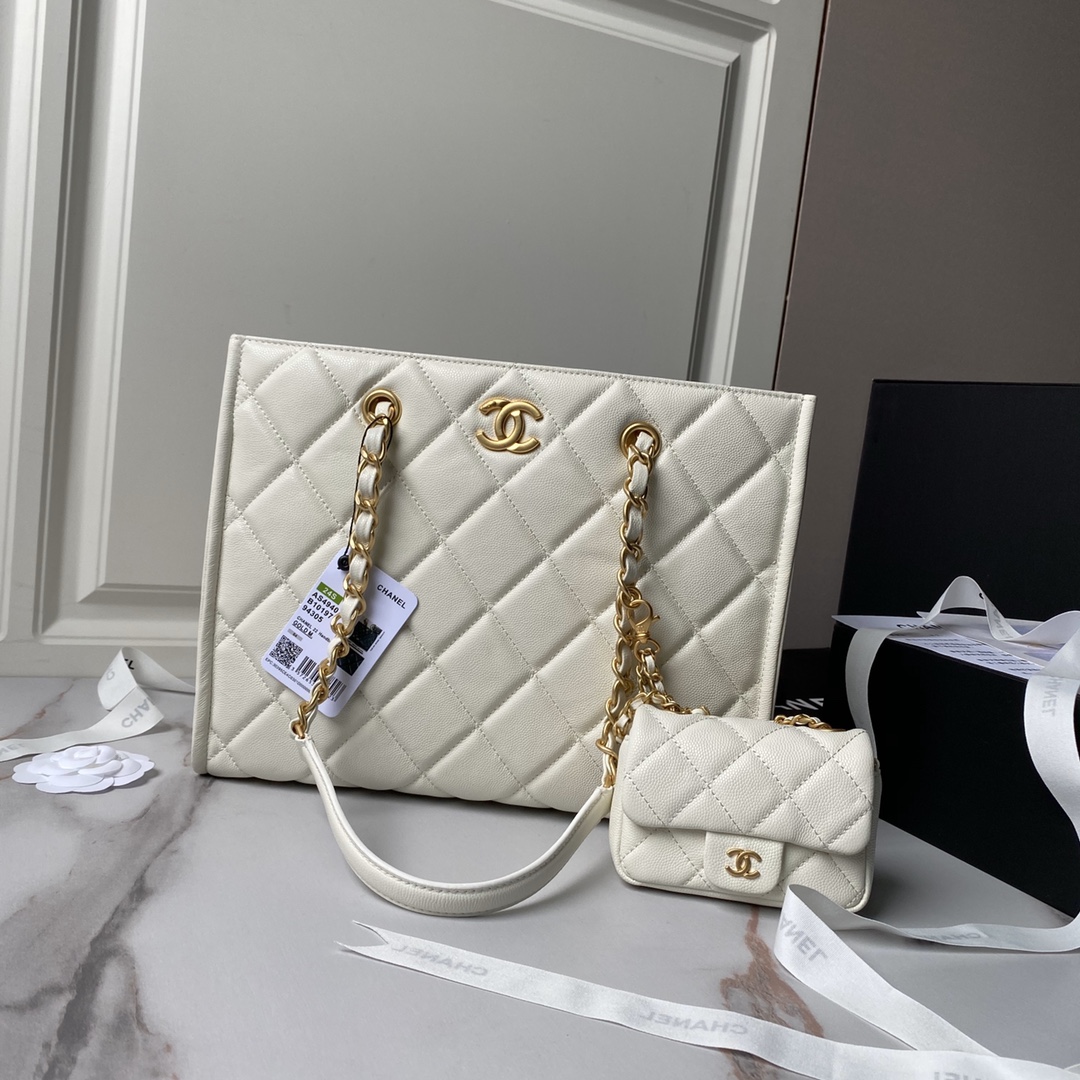 TOP CHANEL Tote Shopping Bag 24×30.5cm - 3 Colors