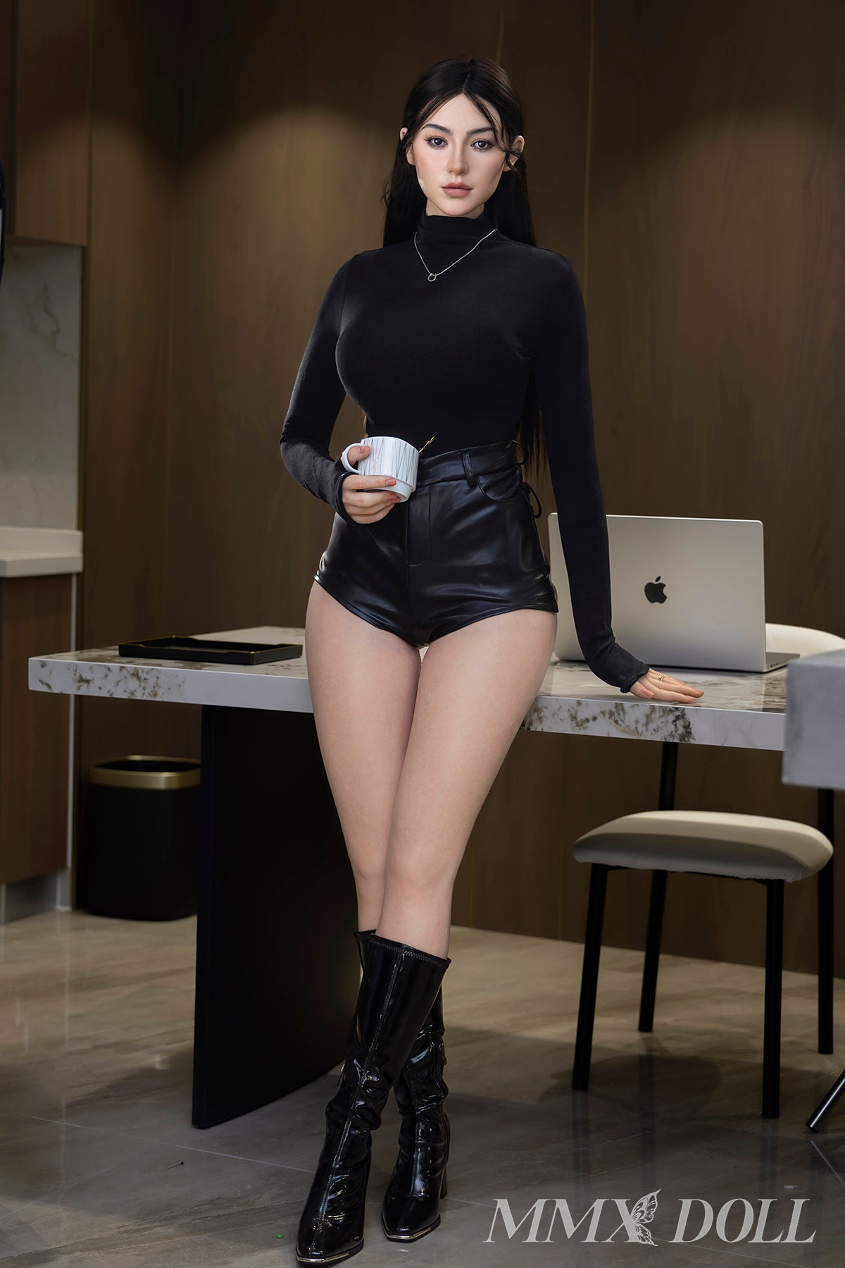 163cm/5ft4 E-Cup Full Silicone Blonde Sex Doll - Monica