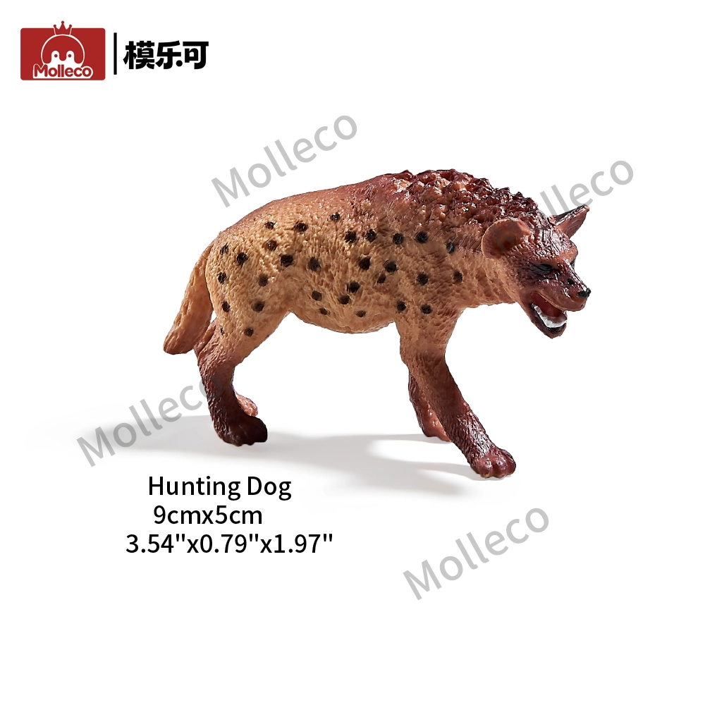 Molleco Animal Figure Toys for Kids and Children hunting dog CP032-2