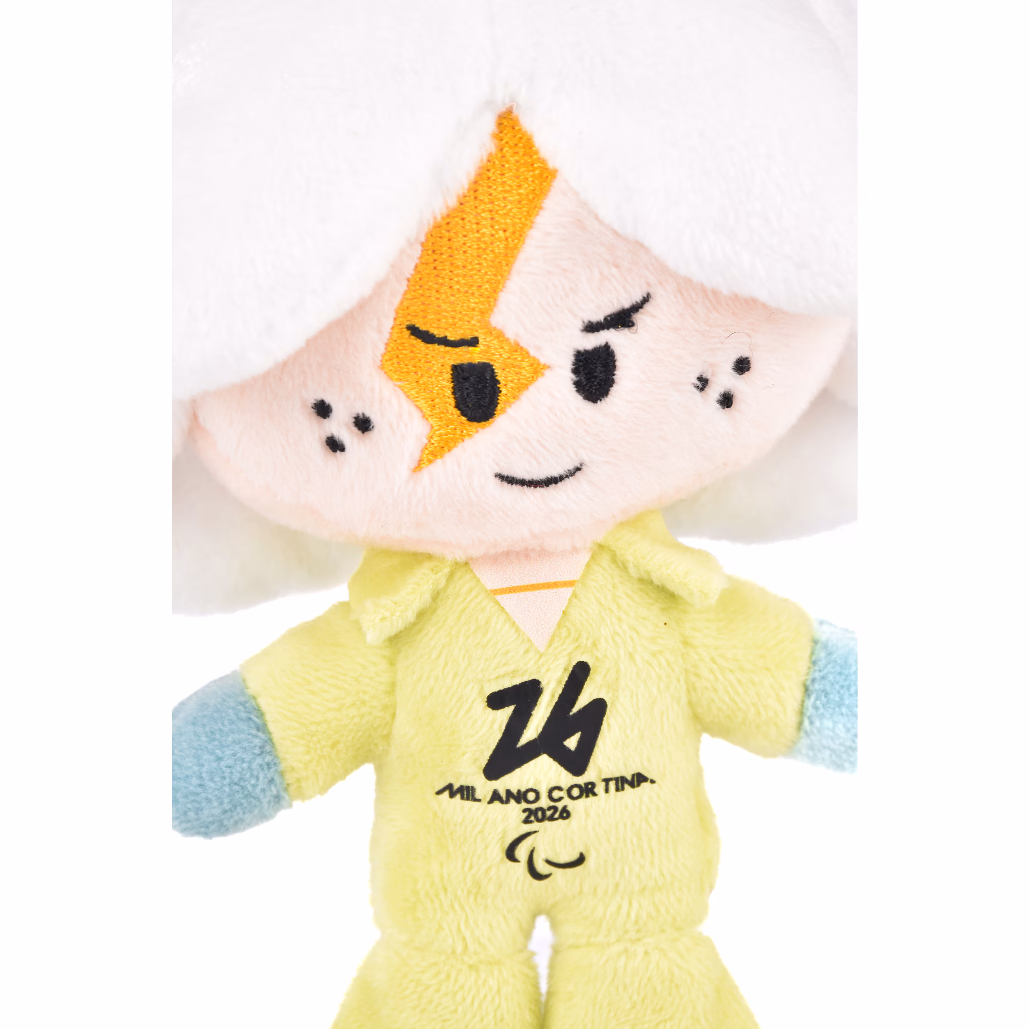 Milano Cortina 2026 Paralympics Flo Lightning Key Chain - 14cm