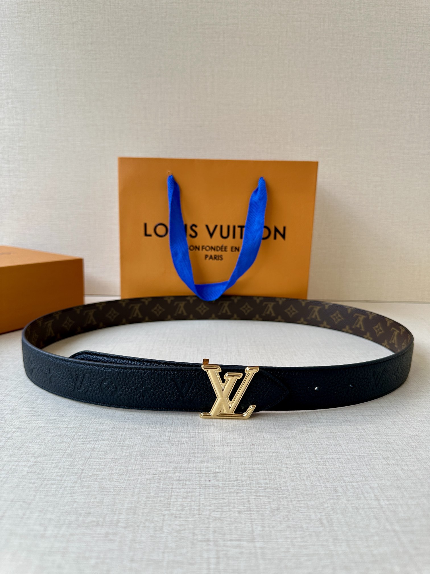 TOP Louis Vuitton LV Flowergram Reversible Belt - 3.0CM