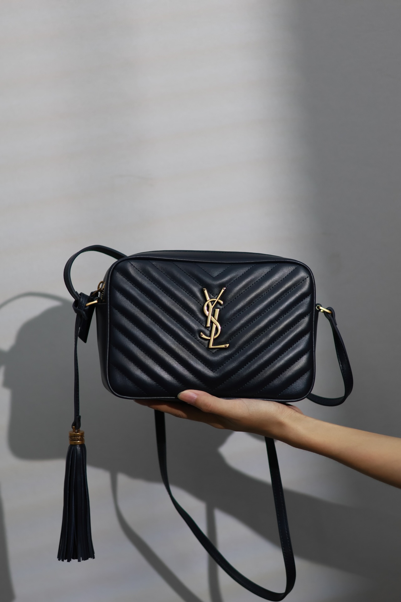 TOP Yves Saint Laurent YSL LouLou Camera Bag 23x16x6cm - 5 Colour&GHW