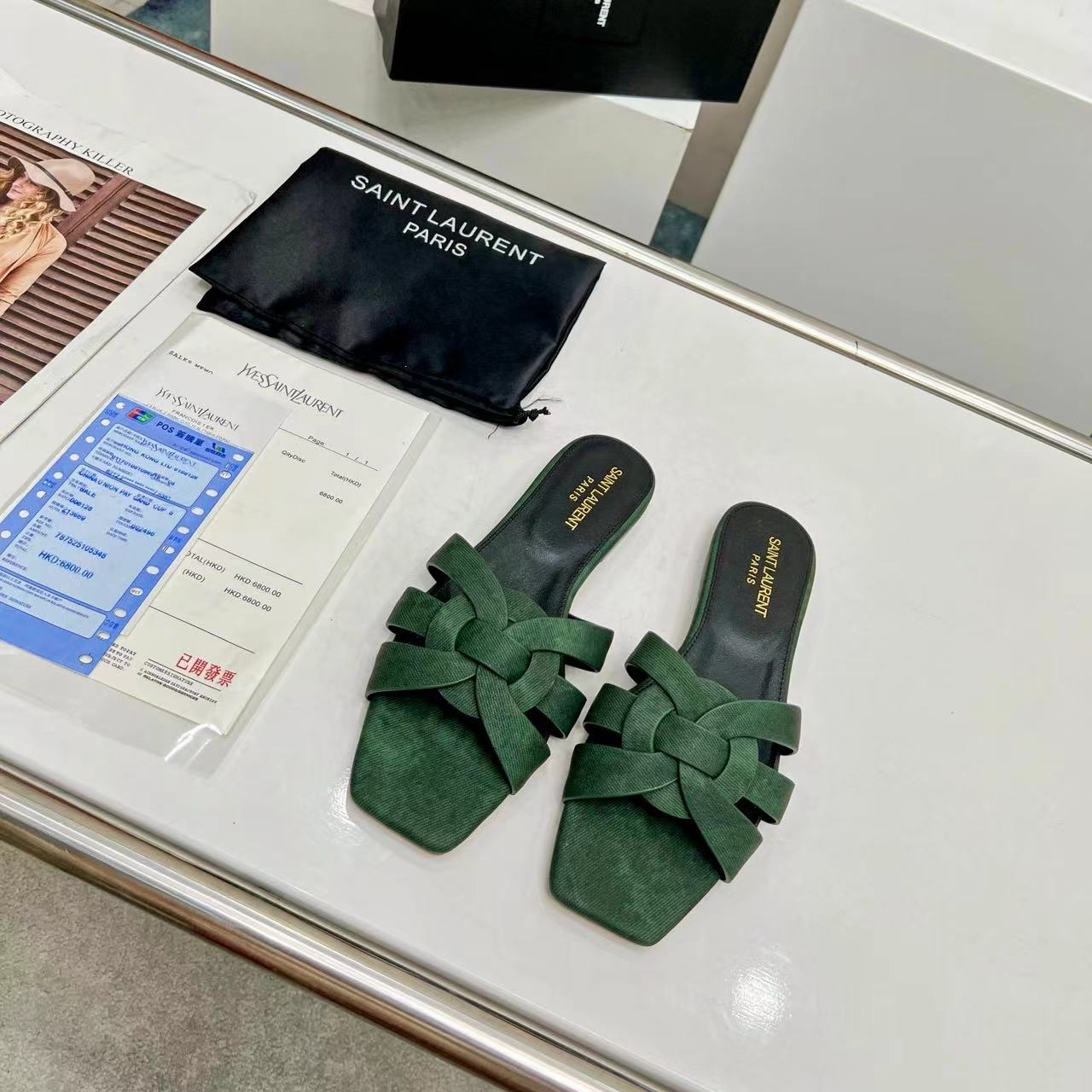 YSL Saint Laurent Nu Pieds Denim (Replica)