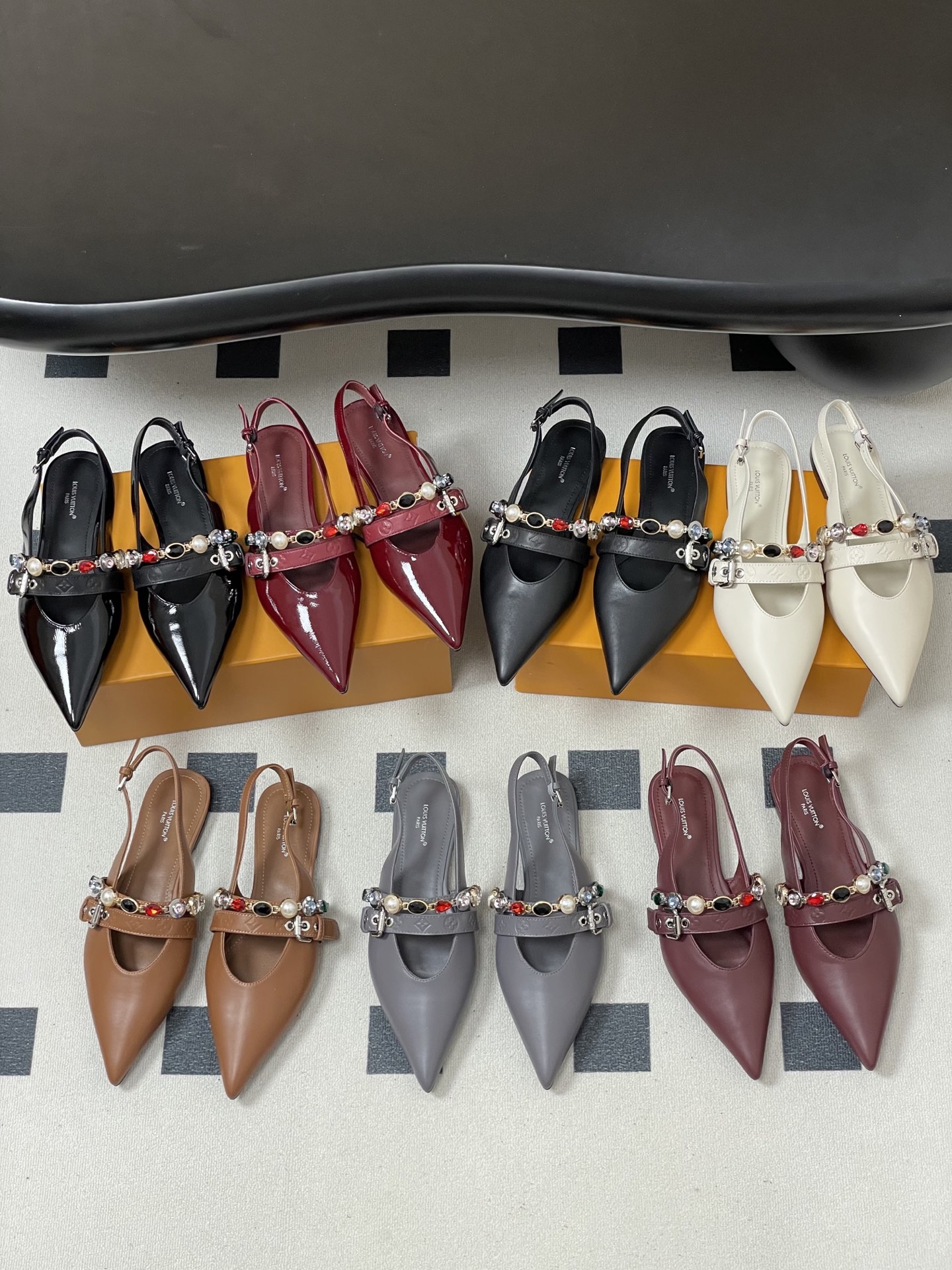 TOP Louis Vuitton LV Flat Mules - 7 Color