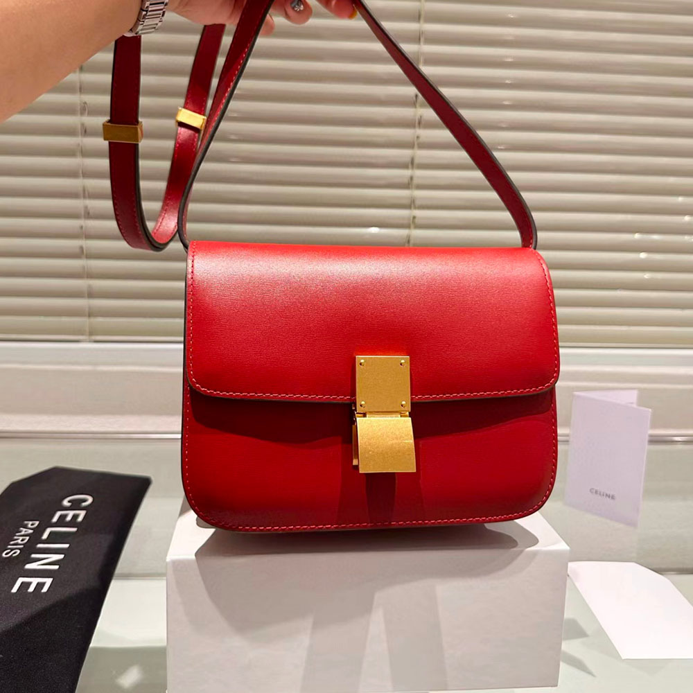 CELINE Liege Calfskin Box Flap Bag(Replica)