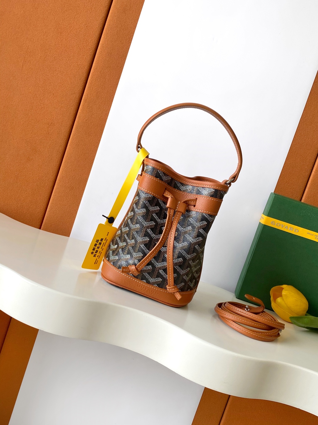TOP Goyard Petit Flot Bucket Bag 12x10x17.5 cm - 10 Color
