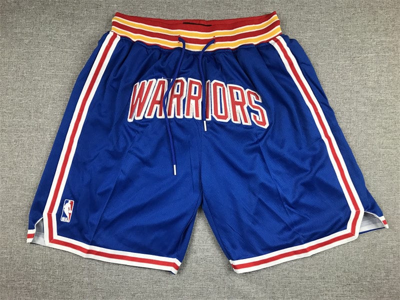 Golden State Warriors 75th Anniversary Basketball Shorts