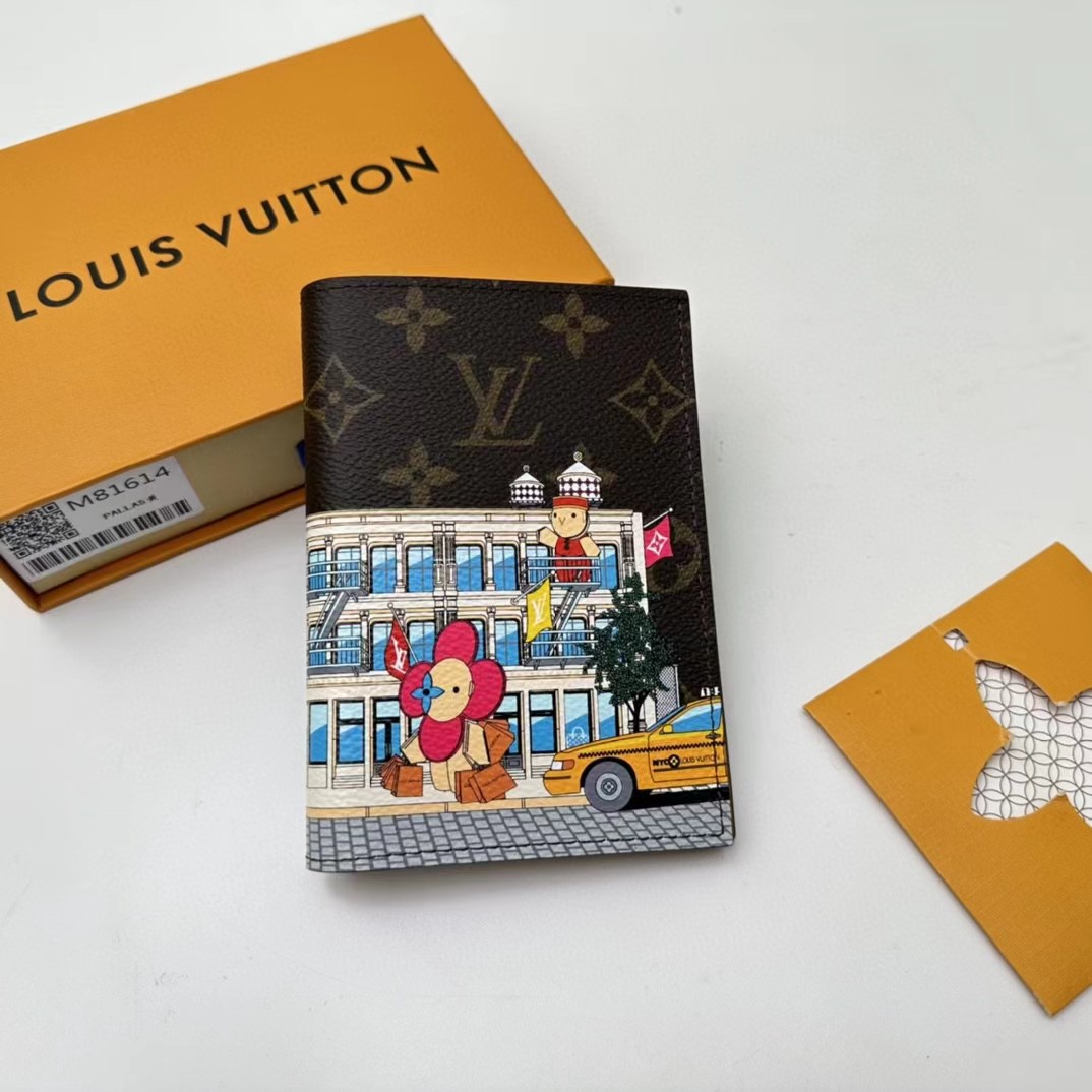 TOP Louis Vuitton LV Passport Cover