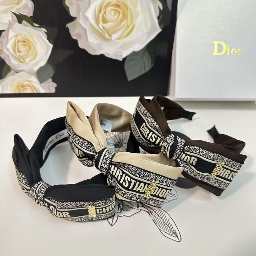 TOP Christian Dior The Latest Versatile Hair Band - 3 Colors
