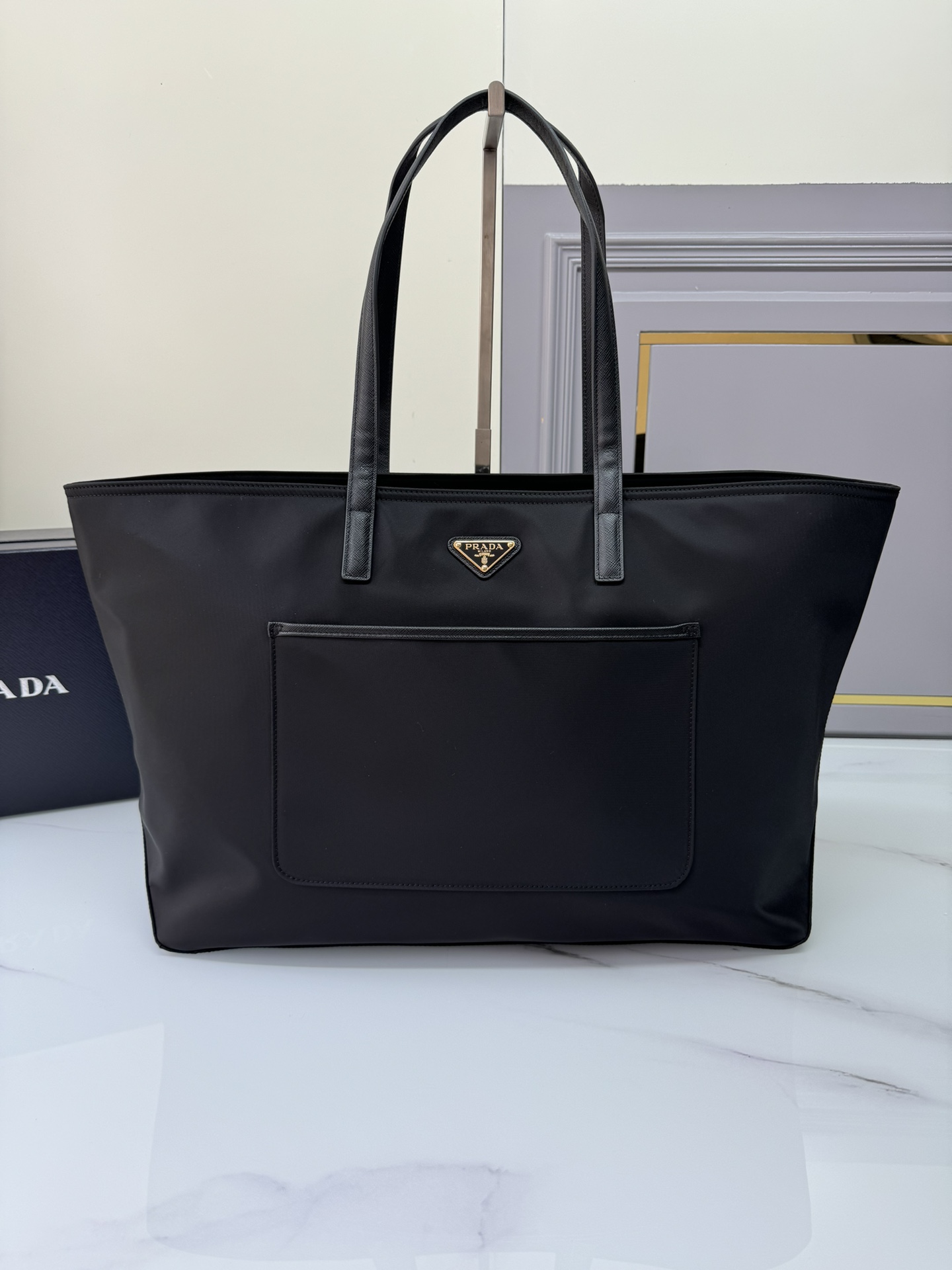 TOP PRADA Nylon Tote Bag 43x31x15cm - 2 Colour