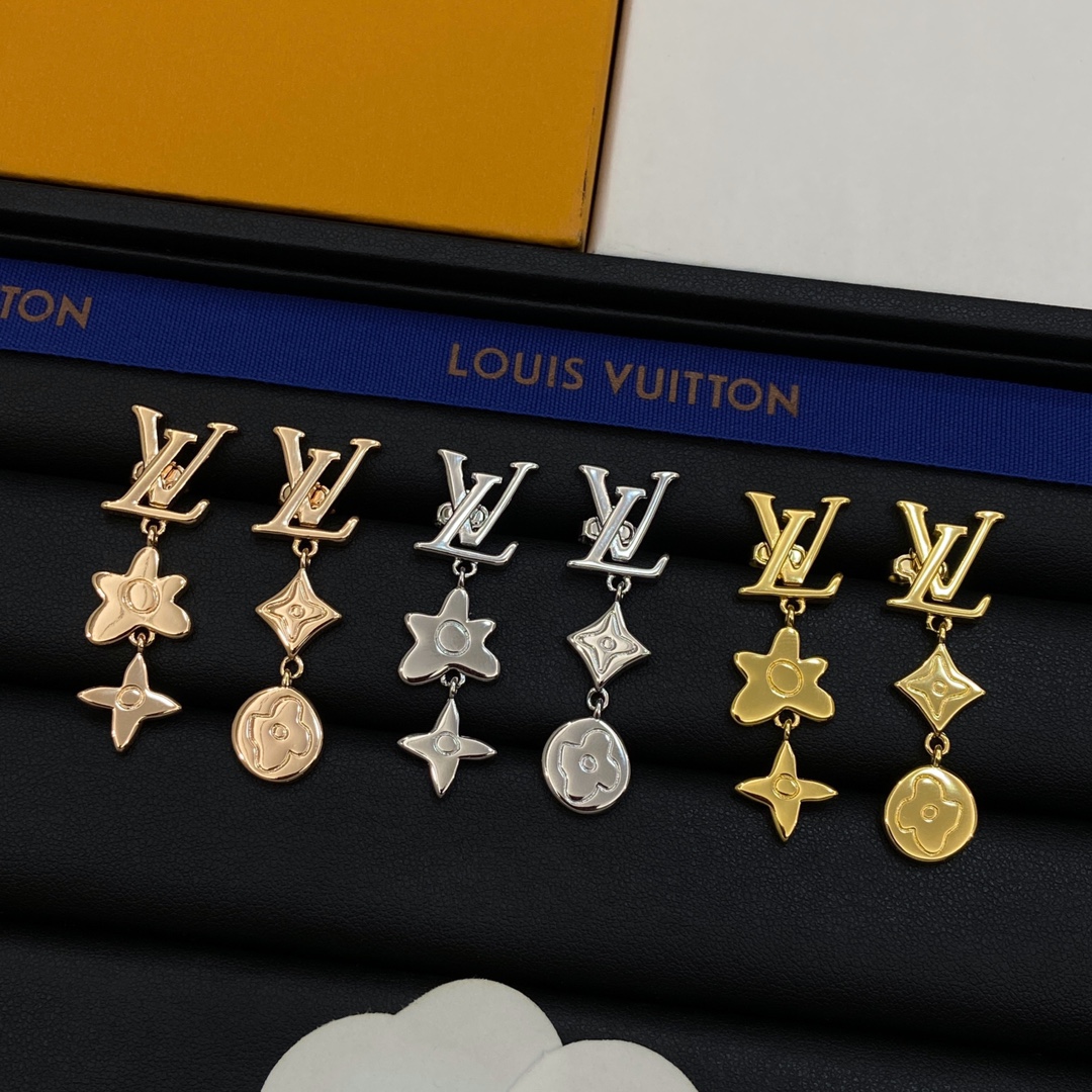 TOP Louis Vuitton LV Earrings - 3 Colour