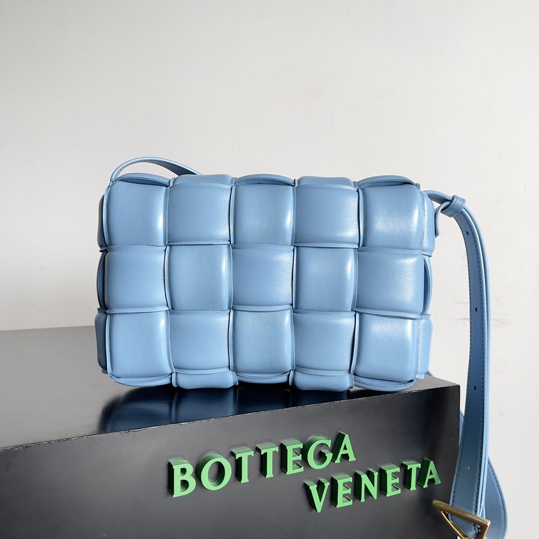 TOP Bottega Veneta BV Brick Cassette Bags - Blue
