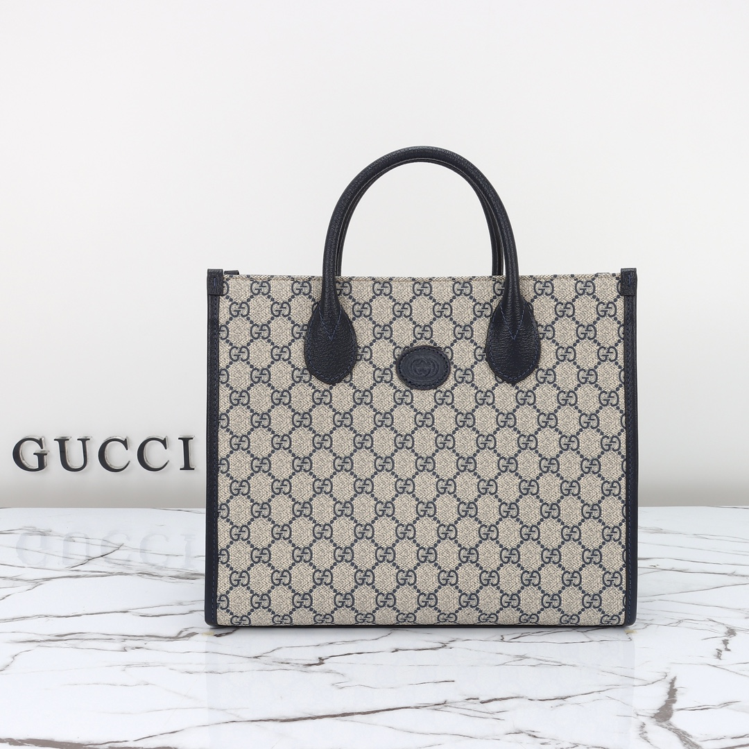 Gucci Canvas Tote Handbag(Replica)