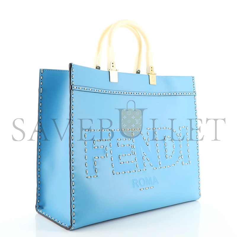 FENDI SUNSHINE SHOPPER TOTE LEATHER MEDIUM 8BH386AFL5 (36*30*15cm)