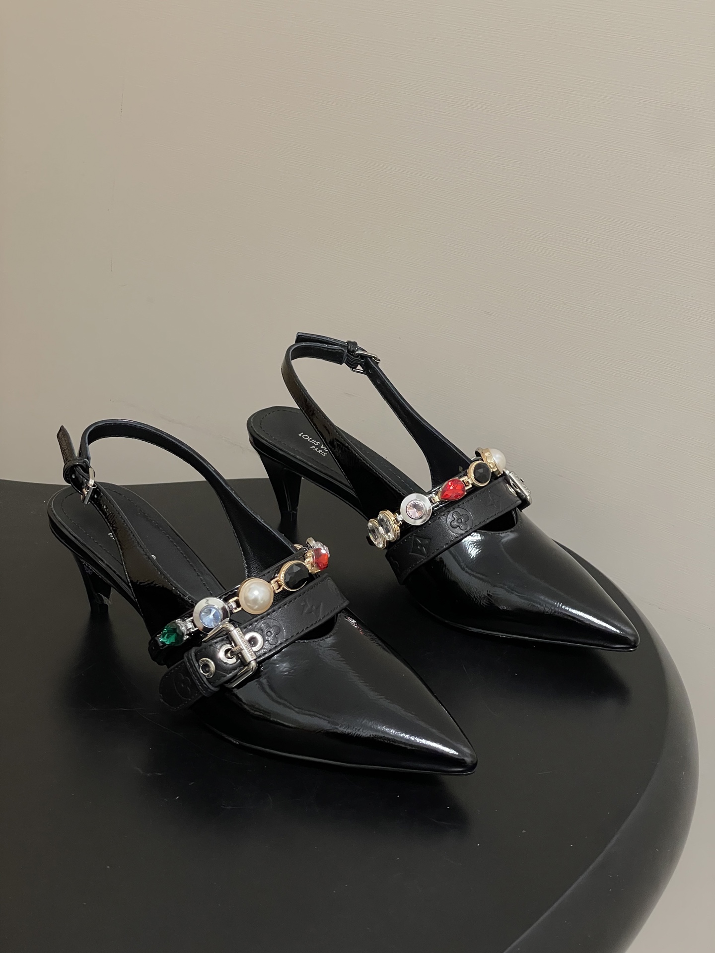 TOP Louis Vuitton LV 5.5cm Mid Heel Mules - 7 Color