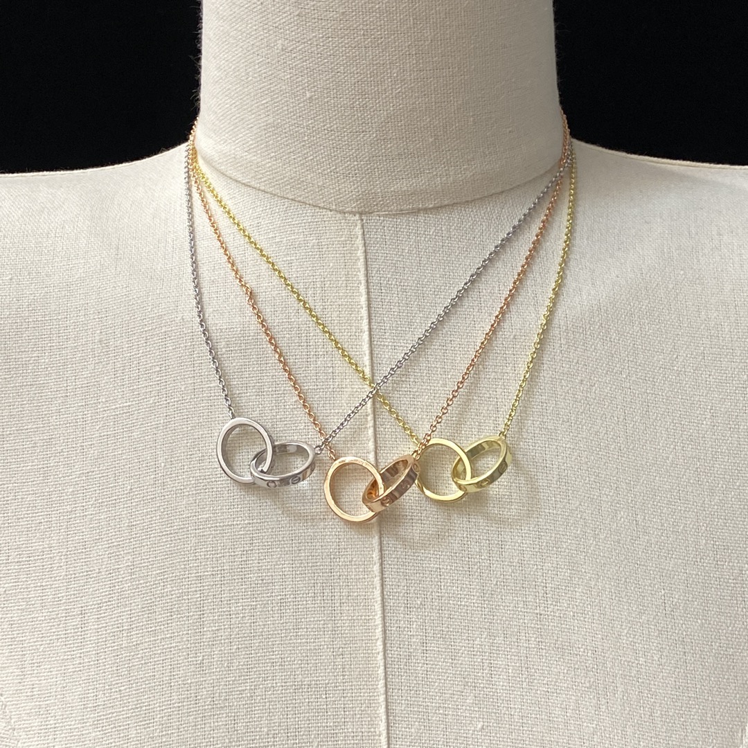 TOP Cartier Round Necklace - 3 Color
