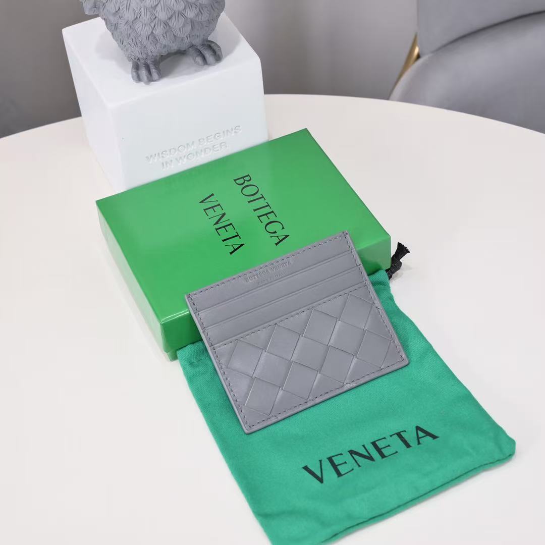 Bottega Veneta Intrecciato Credit Card Case (Replica)