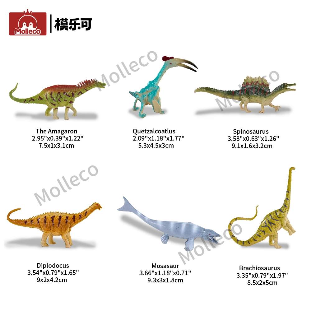 Molleco Dinosaur Figure Toys for Kids and Children Small Dinosaur CP098