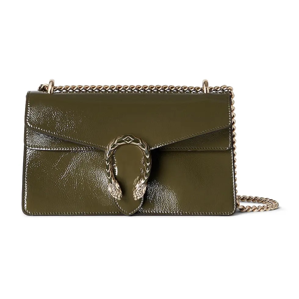 TOP GUCCI Dionysus Bag 28 x 16 x 10.5 CM - Forest Green