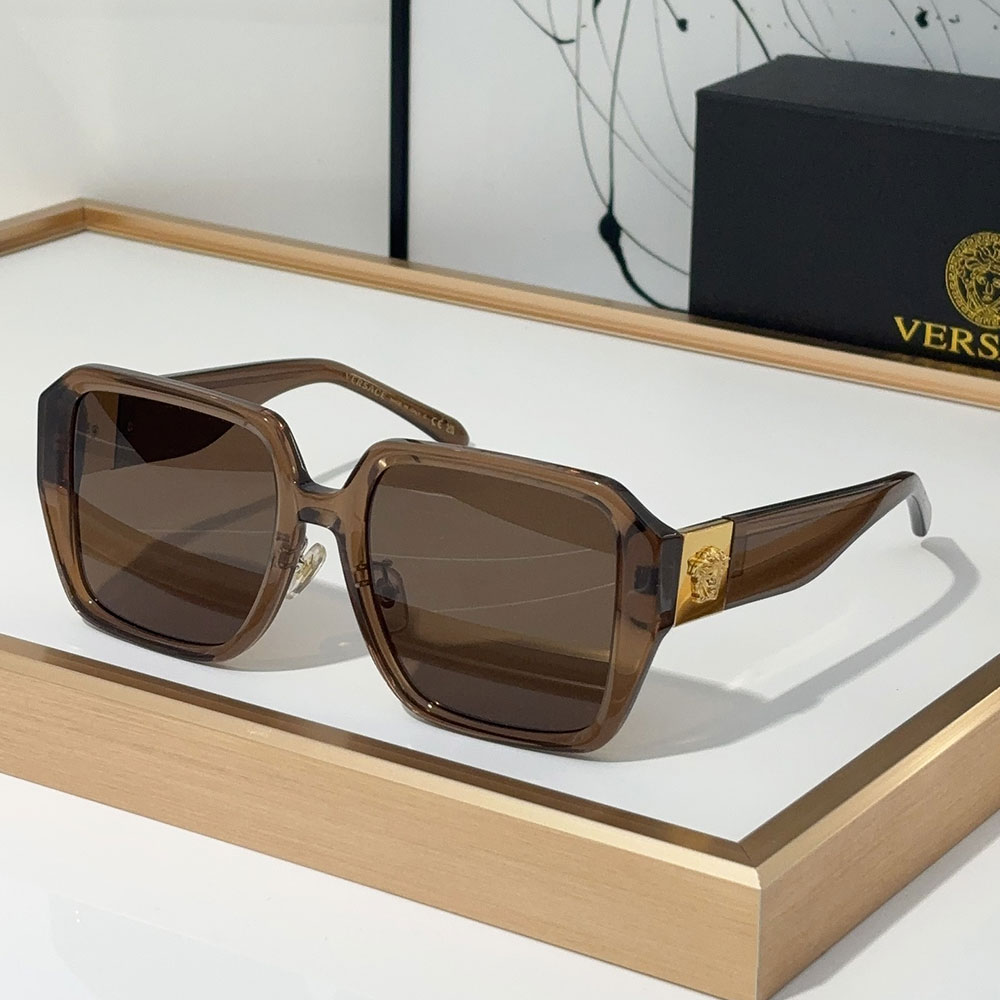 Versace  Simple Square Sunglasses Go With Everything Sunglasses Top Quality（Replica）