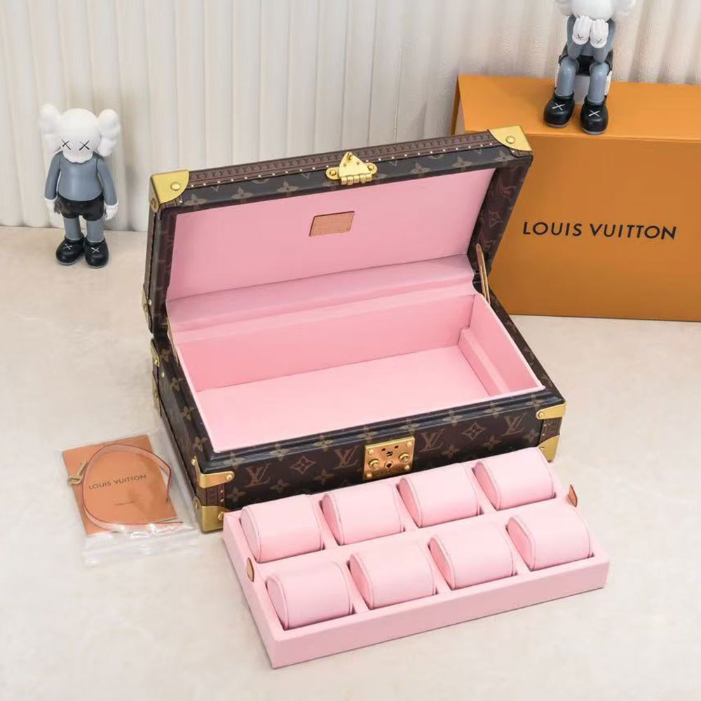 Louis Vuitton Lv  Coffret 8 Montres Watch Bag (Replica)