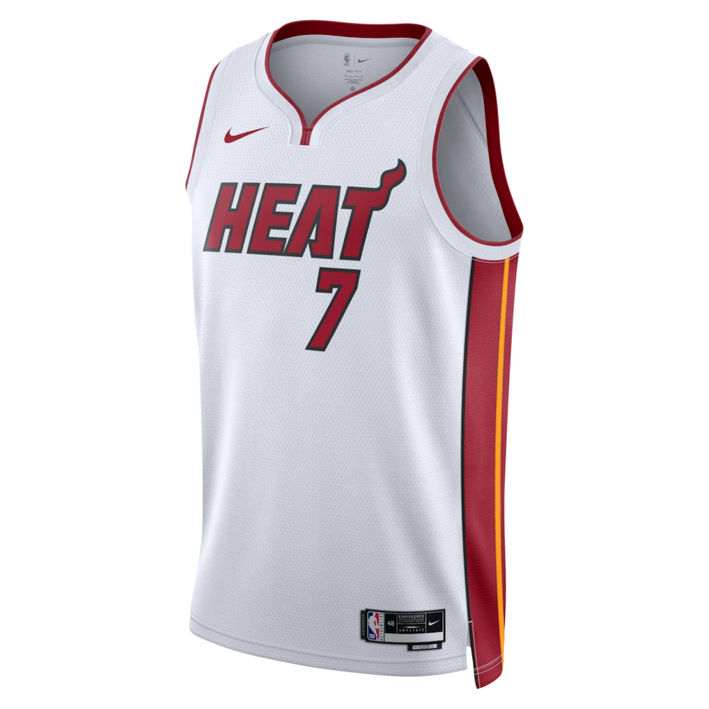 Miami Heat Giannis Antetokounmpo White Jersey - Association Edition