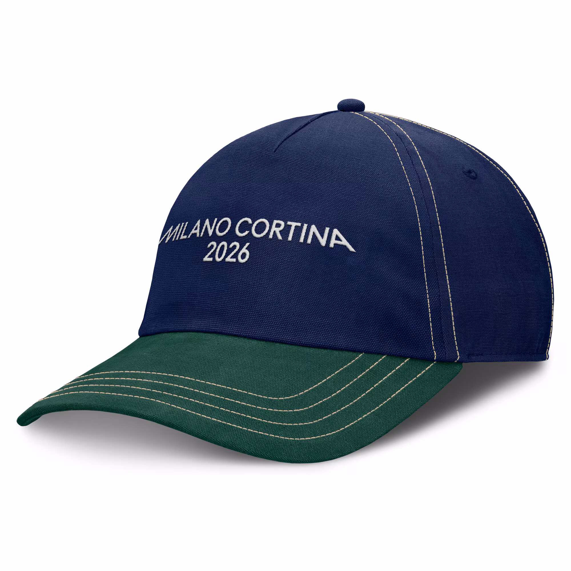 Milano Cortina 2026 Olympics Unstructured Cap - Navy