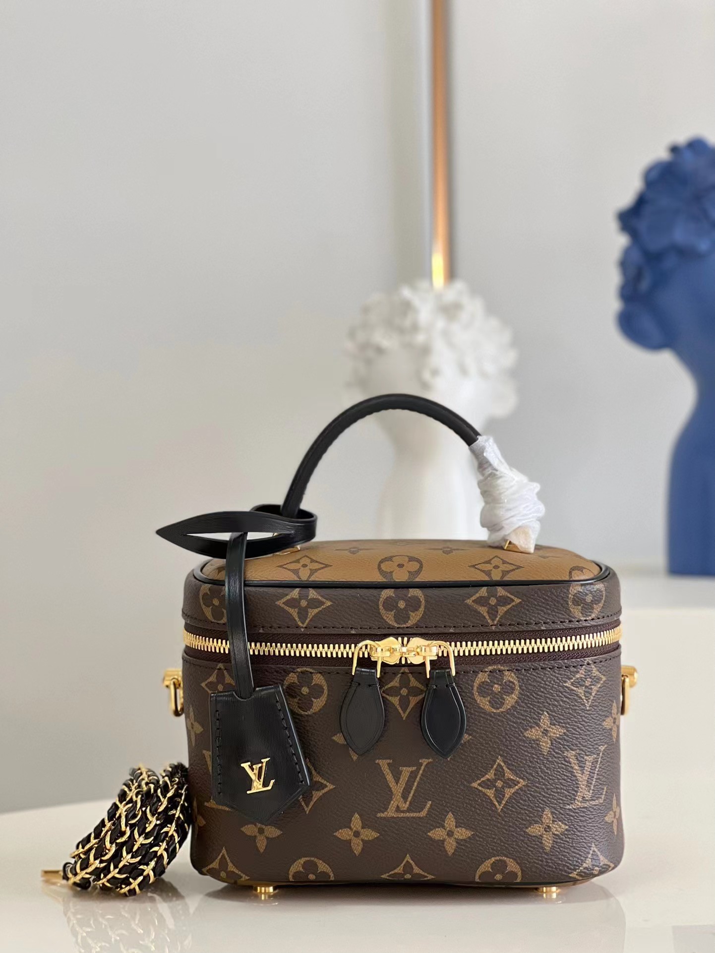 TOP Louis Vuitton LV Monogram Vanity 19*13*11 cm