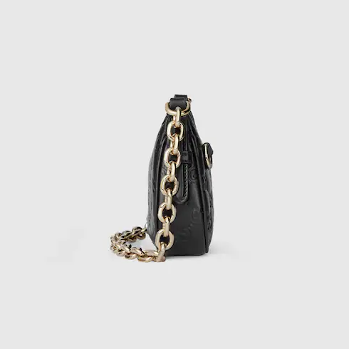 Gucci GG Emblem mini shoulder bag (Replica)