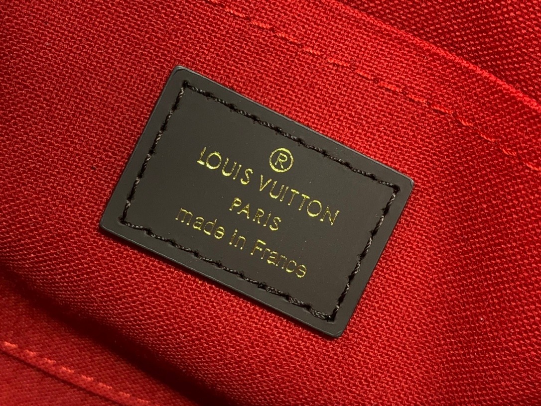 TOP Louis Vuitton LV Cluny Mini Handbag Damier 20x16x7.5cm - Brown/Black