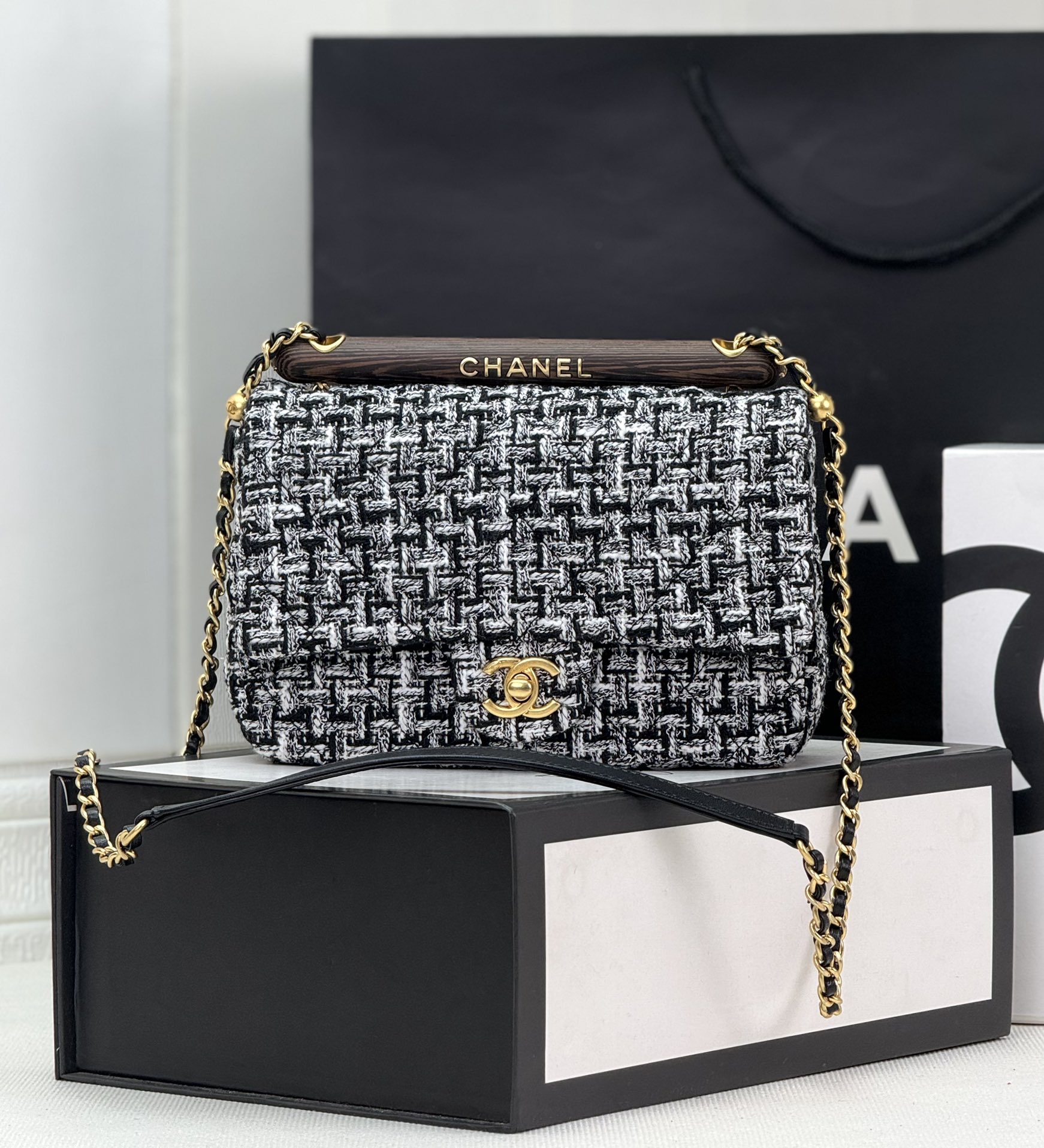 TOP CHANEL Classic Flap Bag 12.5×21×6 CM - 3 Colors