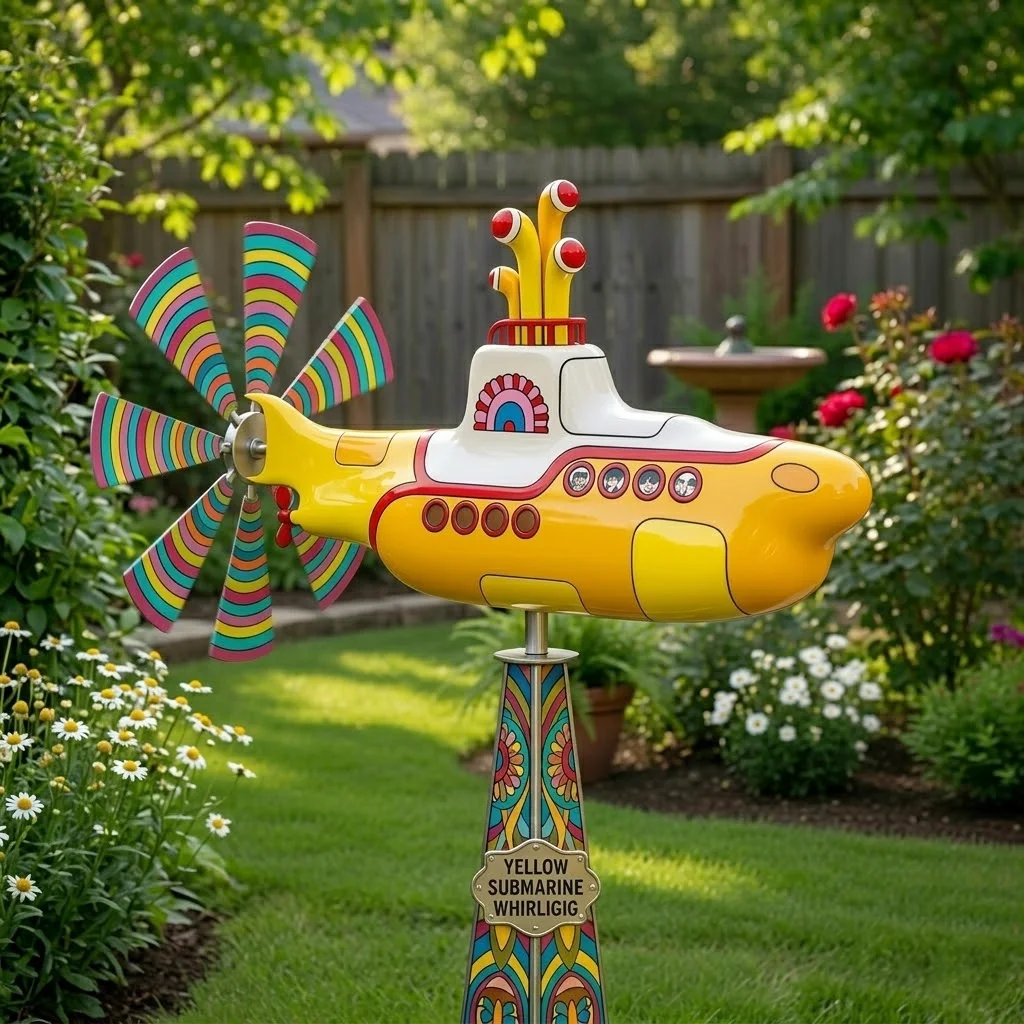 🌷 Mother’s Day Special 70% Off — Yellow Submarine Wind Spinner