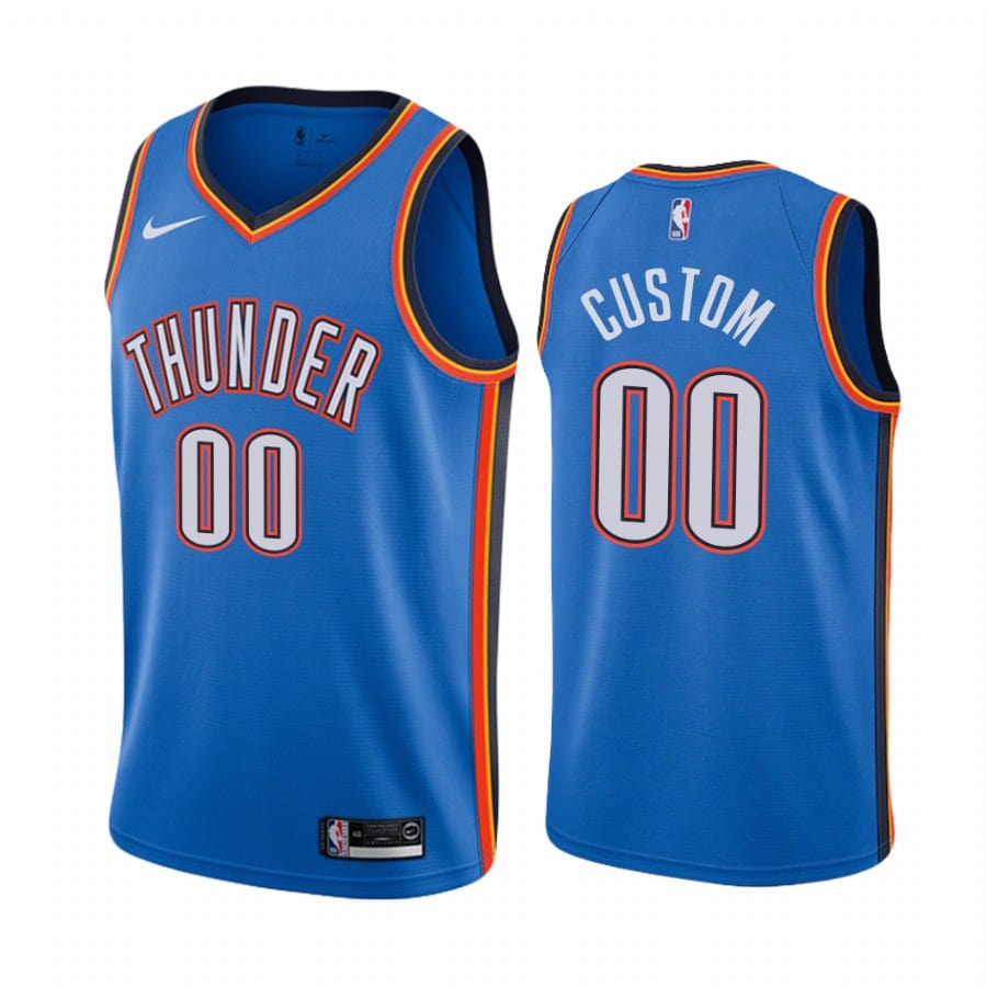 Custom Oklahoma City Thunder Jersey
