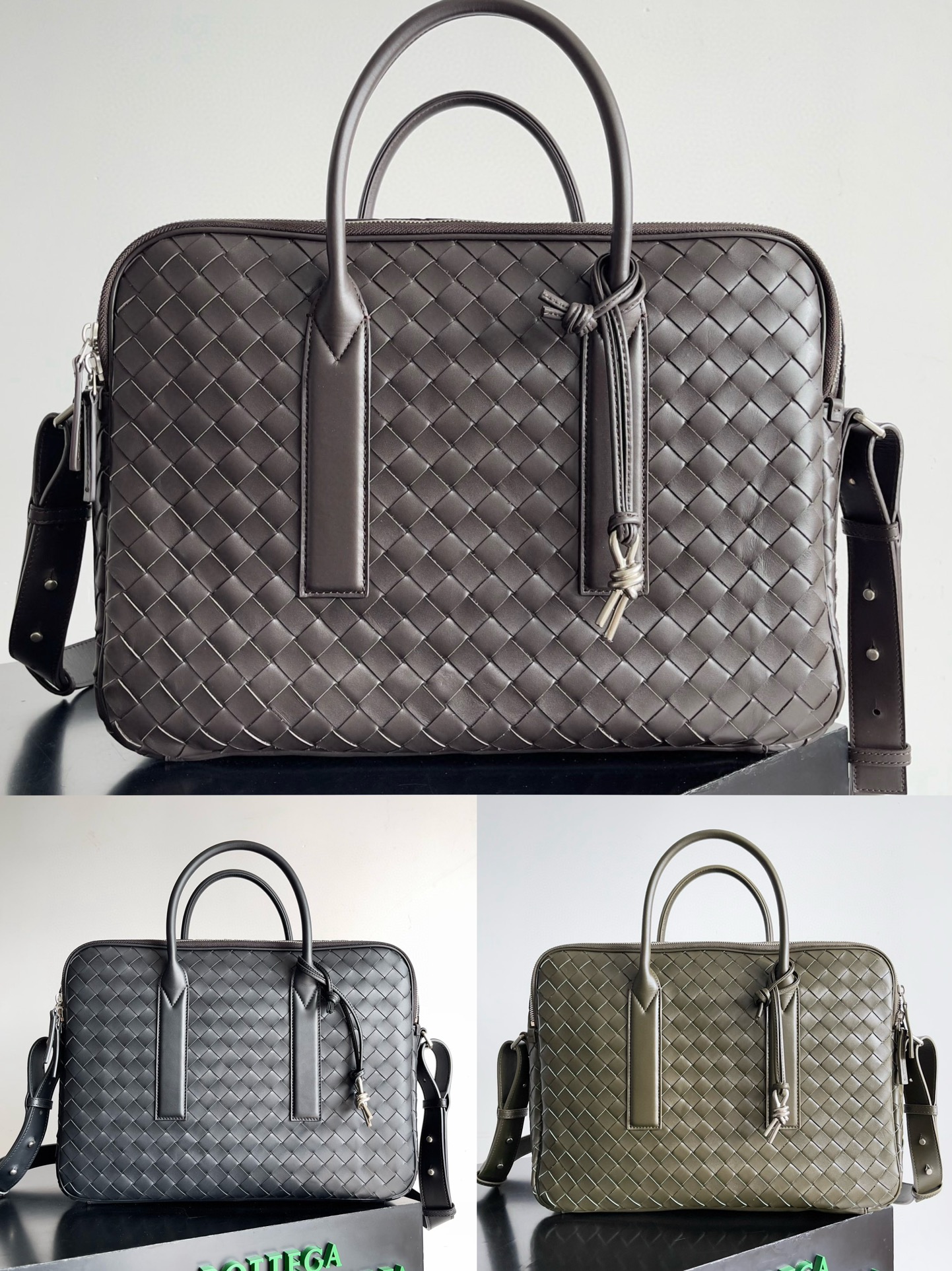 TOP Bottega Veneta BV Crossbody Bag 39x28.5x8cm/43x33x19cm - 3 Color