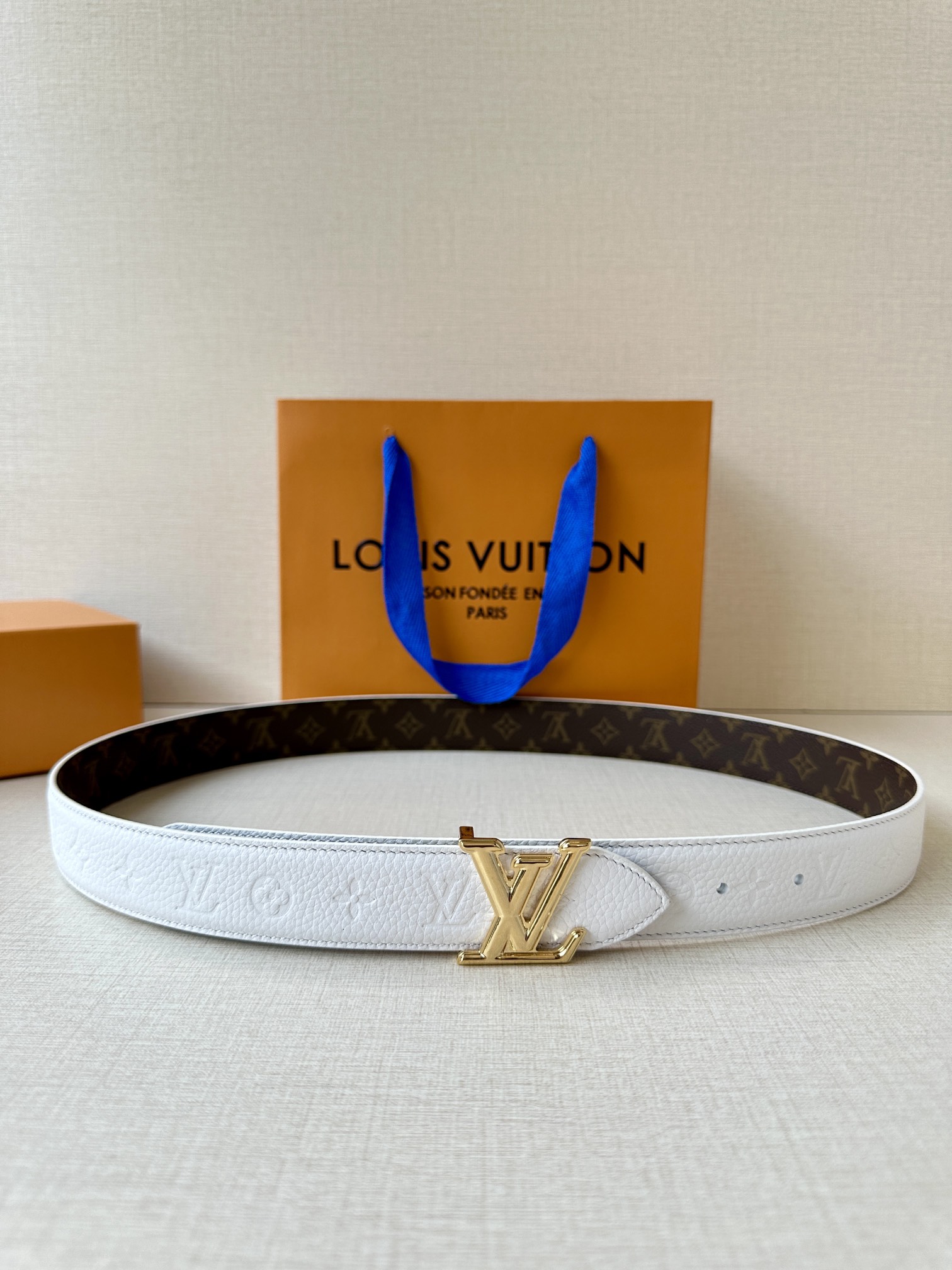 TOP Louis Vuitton LV Flowergram Reversible Belt - 3.0CM