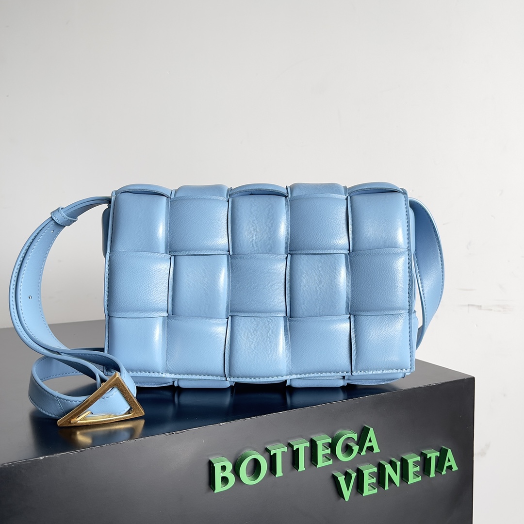 TOP Bottega Veneta BV Brick Cassette Bags - Blue