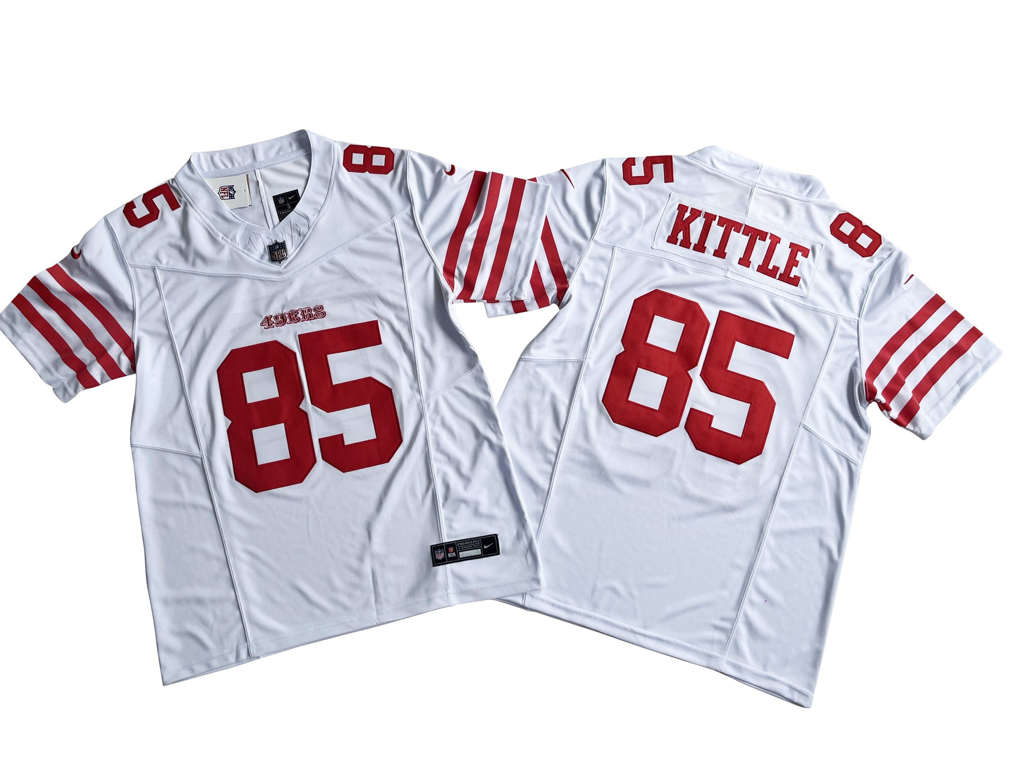 San Francisco 49ers 85# George Kittle  Vapor F.U.S.E. Limited Jersey