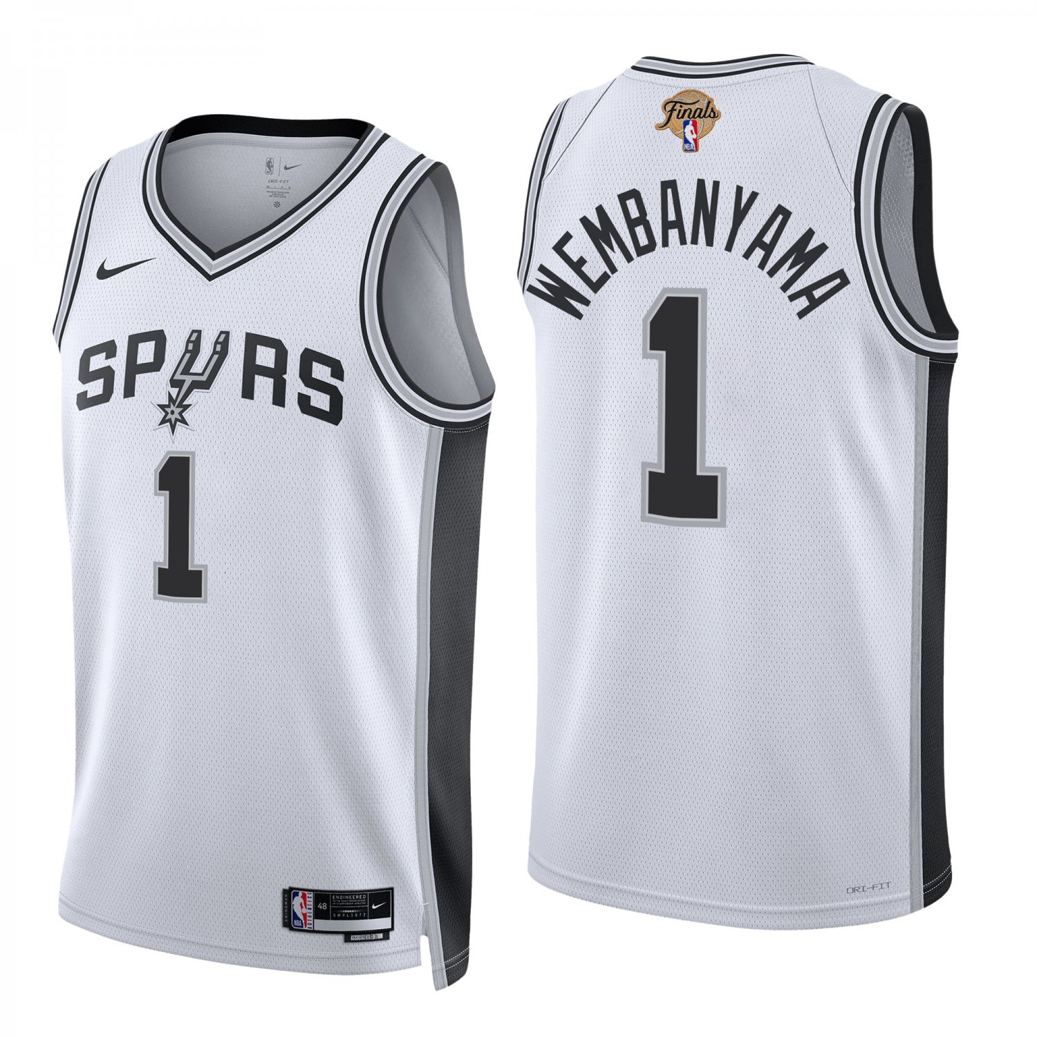 Victor Wembanyama San Antonio Spurs 2026 Finals Jersey - White