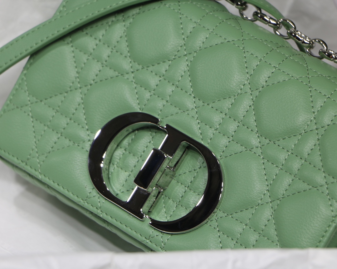 TOP Christian Dior Caro Bag  20 x 12 x 7 cm - Green