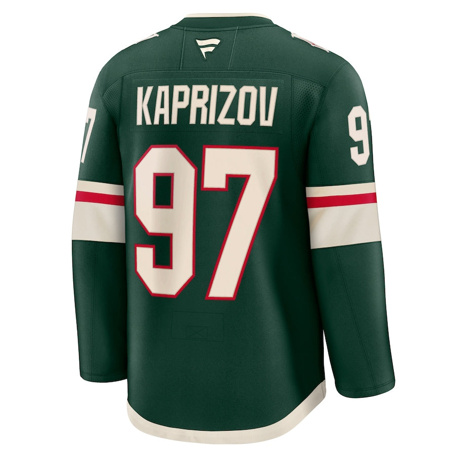 Kirill Kaprizov Minnesota Wild NHL Fanatics Premium Home Jersey