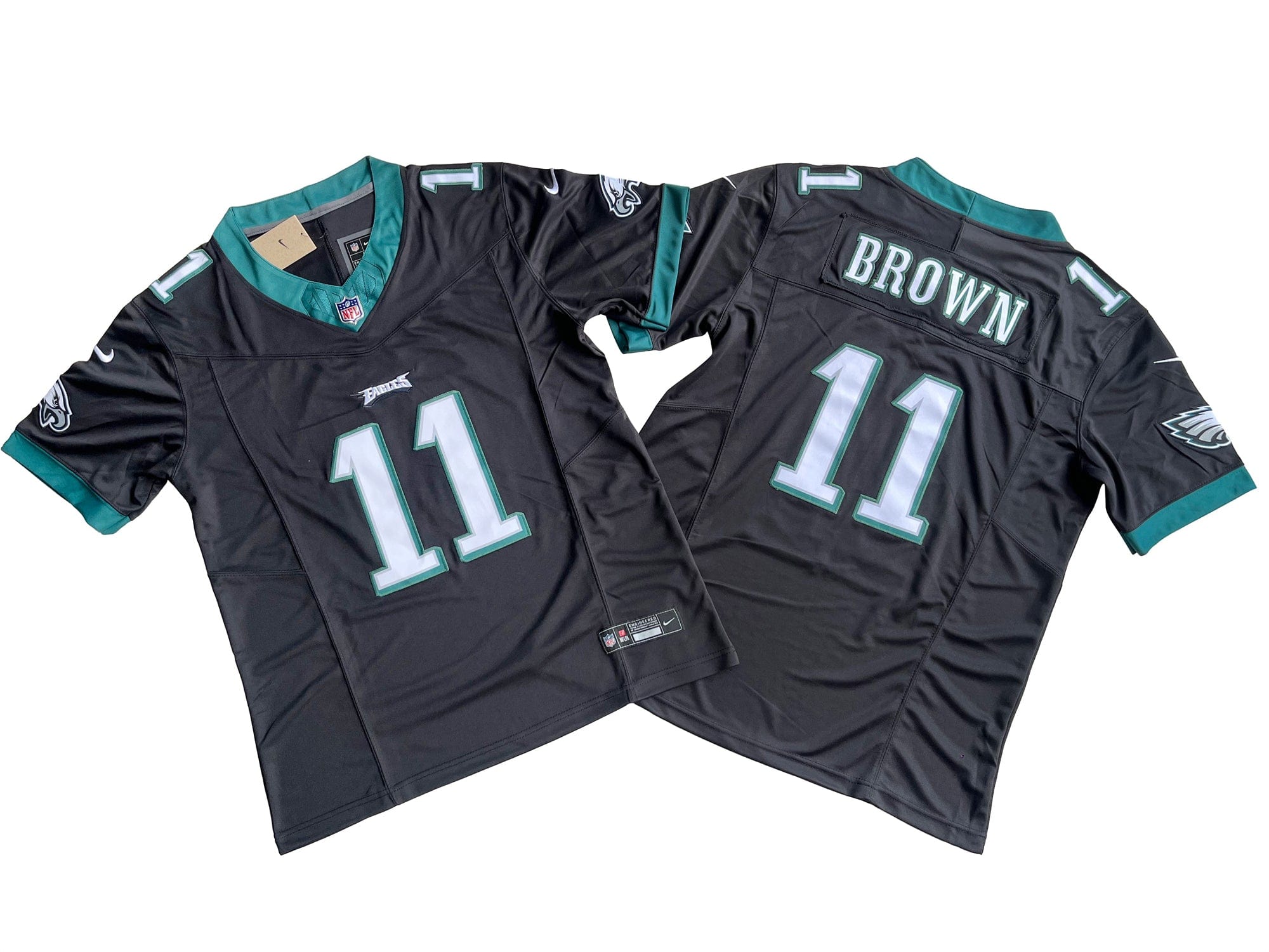 Philadelphia Eagles 11# A.J. Brown  Vapor F.U.S.E. Limited Jersey