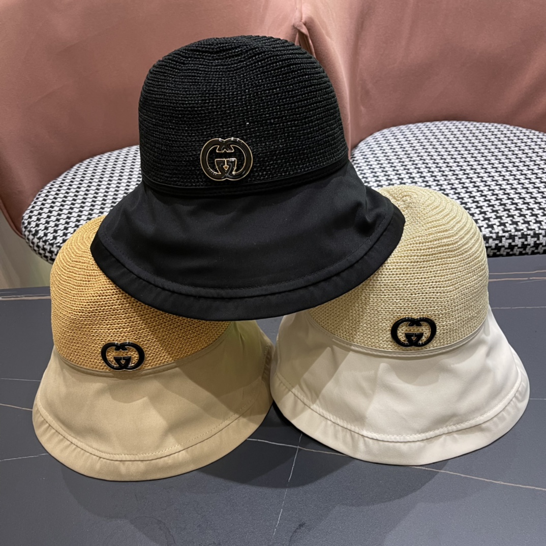 TOP GUCCI New Fisherman Hat - 3 Colors