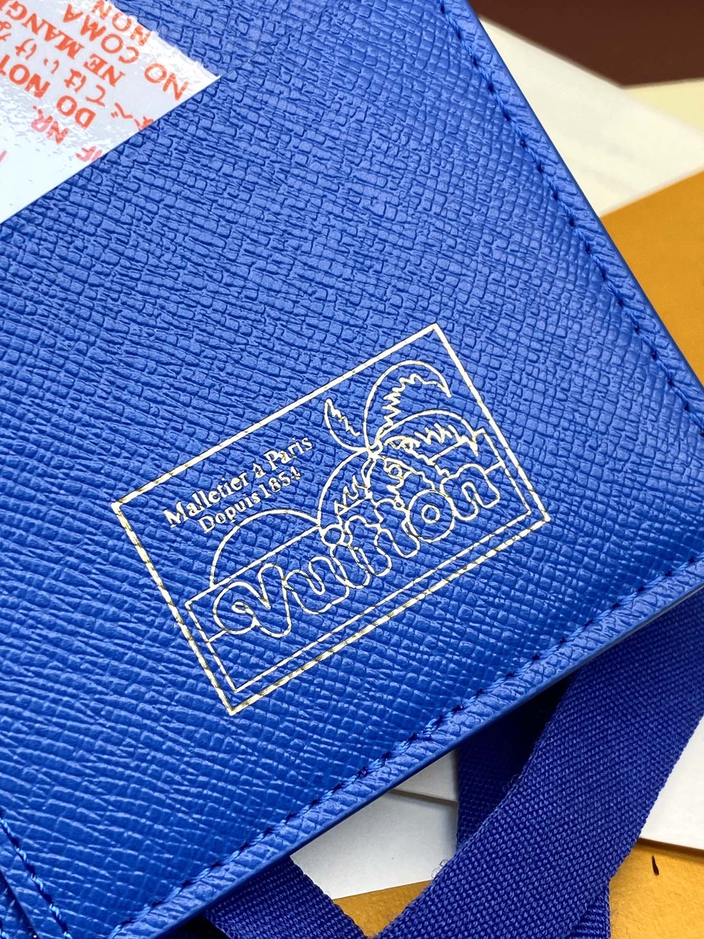 TOP Louis Vuitton LV Monogram Eclipse Wallet 19X10cm - Blue