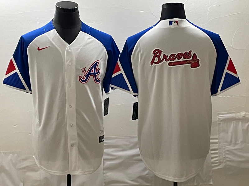 Men's Atlanta Braves White 2023 City Connect Replica Jersey