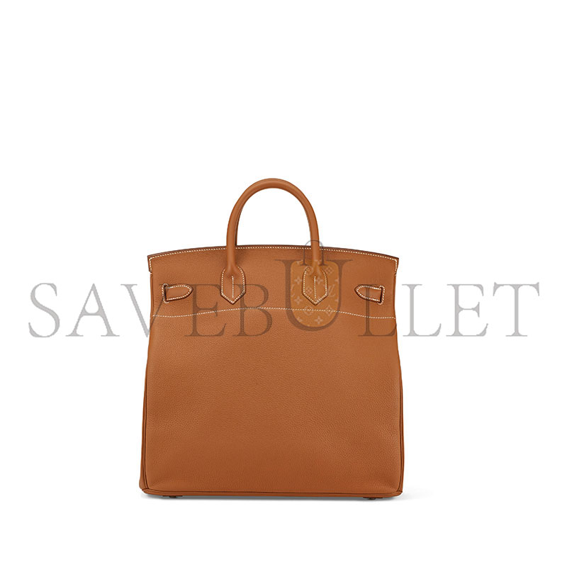 HERMÈS BIRKIN HAC 40 EN CUIR TOGO GOLD (40*38*24cm)