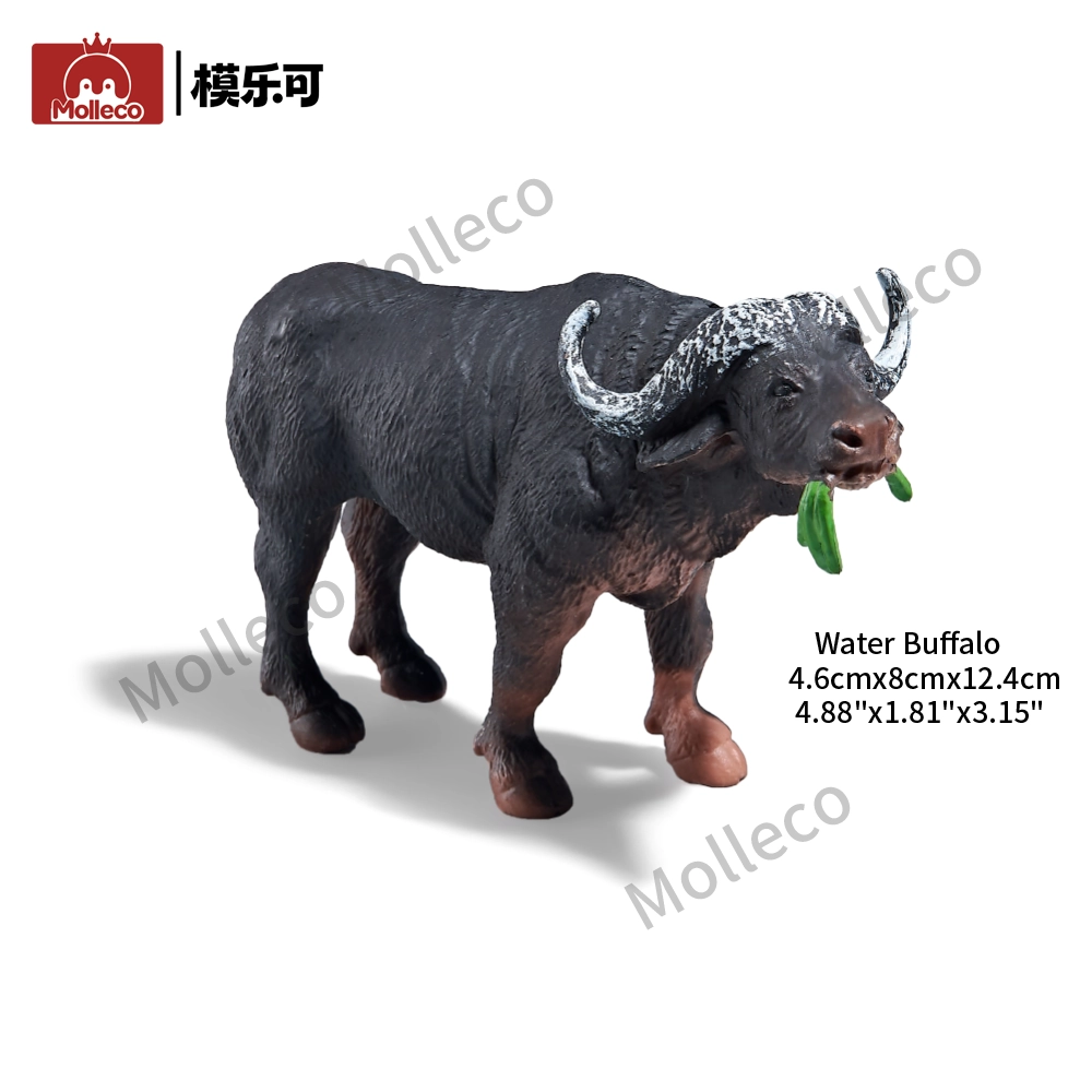 Molleco Animal Figure Toys for Kids and Children  water buffalo CP015