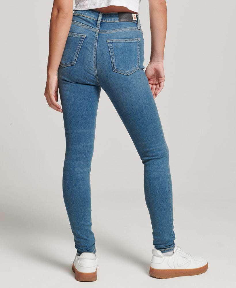 Vintage High Rise Skinny Jeans | Salem Mid Blue 30